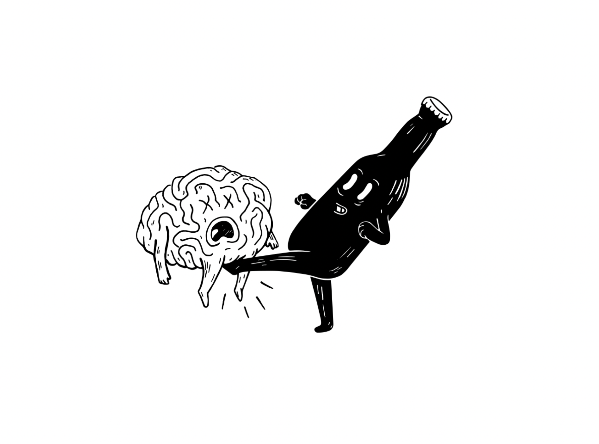 Stop Thinking Start Drinking - Graphic Close up.png