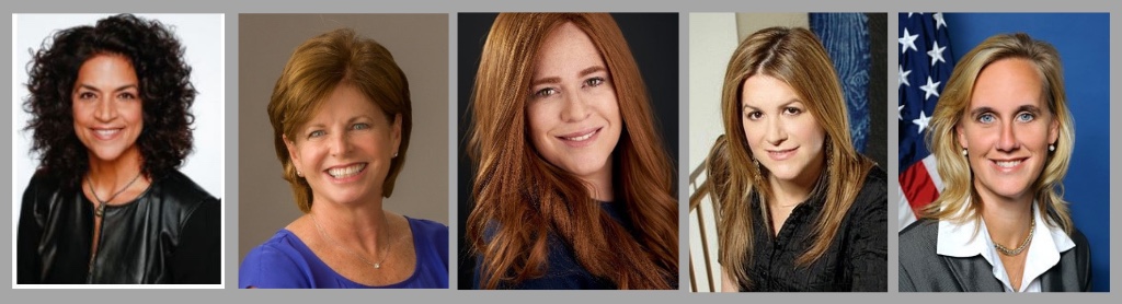 From Left to Right: Lucia Gibbons, Catherine Jirak, Toby Moskovits, Cassie Rosenthal, Anne D. Shybunko-Moore
