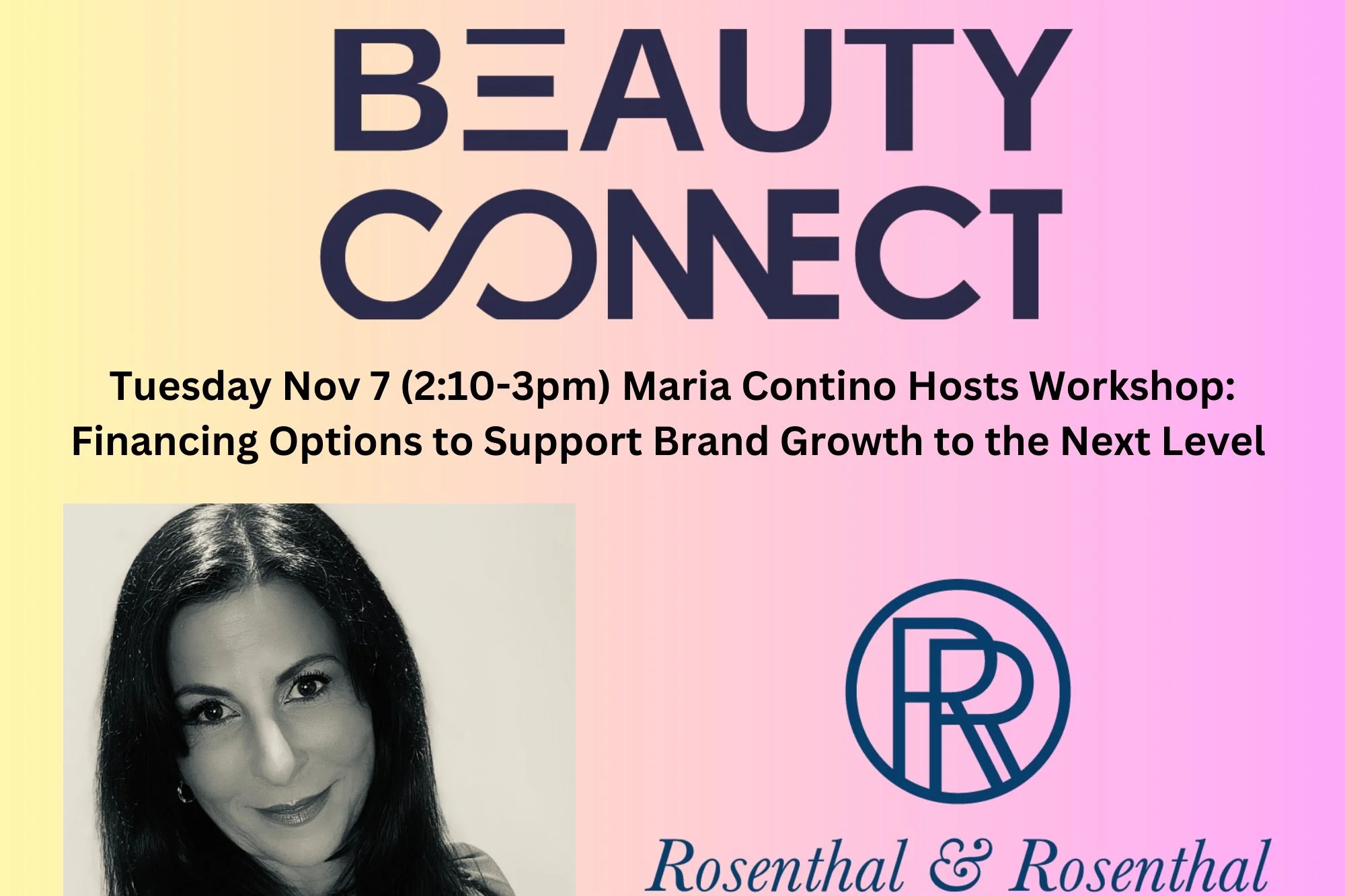 Maria Contino Hosts Workshop at Beauty Connect Los Angeles Nov 7