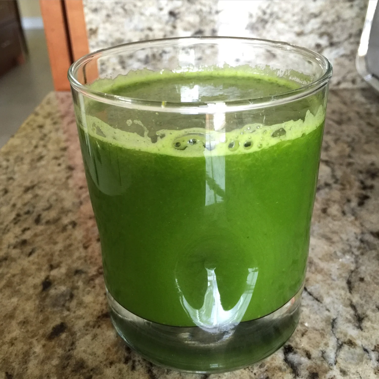 Mi Jugo verde de hoy. My Green Juice of the day!