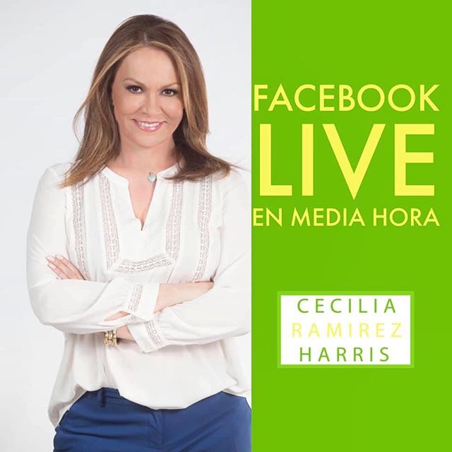 &iquest;Tienes preguntas para mi? Escr&iacute;belas aqu&iacute; debajo o tenlas listas porque en breve voy en VIVO para responderlas... Nos vemos por mi p&aacute;gina de Facebook en breve: 
http://www.facebook.com/CeciliaRamirezHarris/ o dale clic al