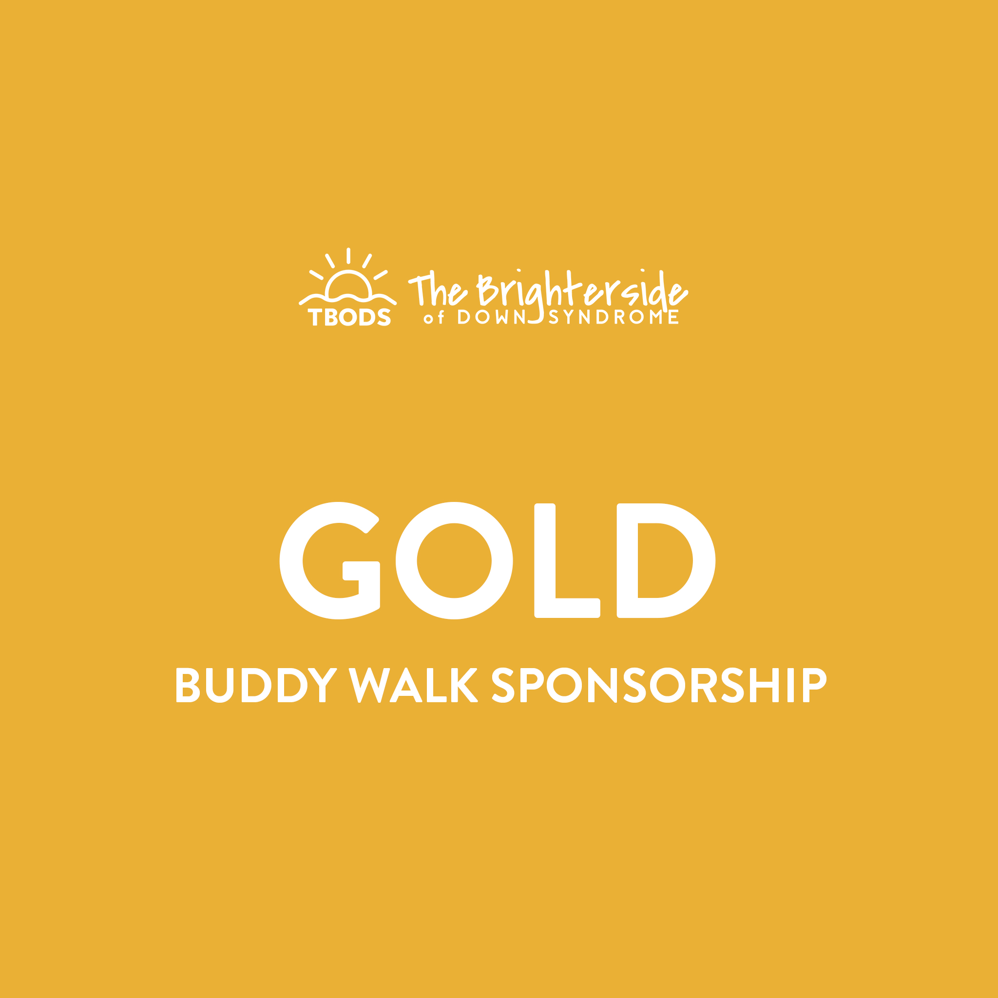 Gold - Buddy Walk Sponsorship