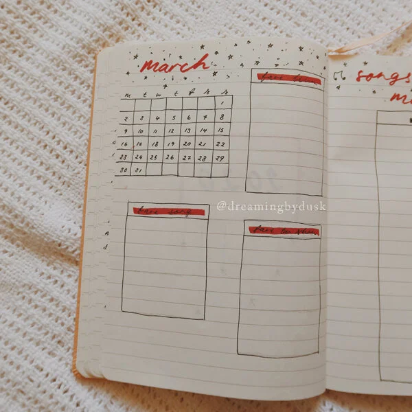 Journal With Me: books, tv &amp; film