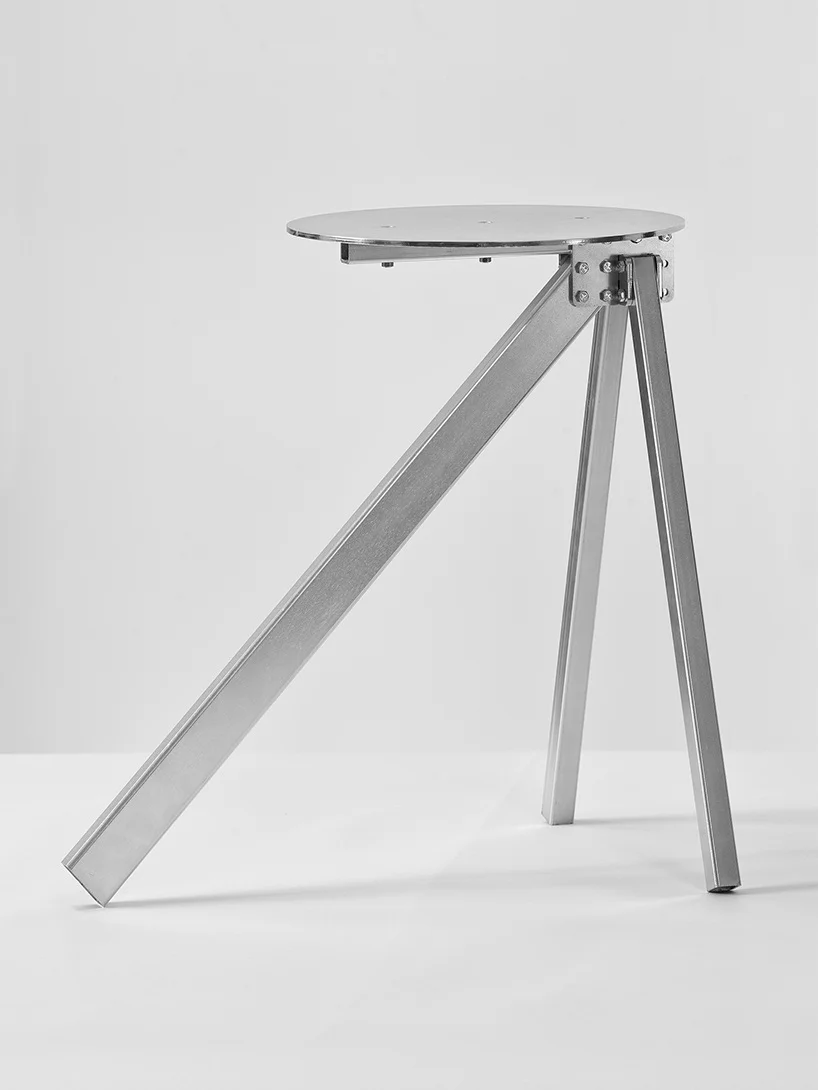 Three+One Stool by Lukas Wegwerth