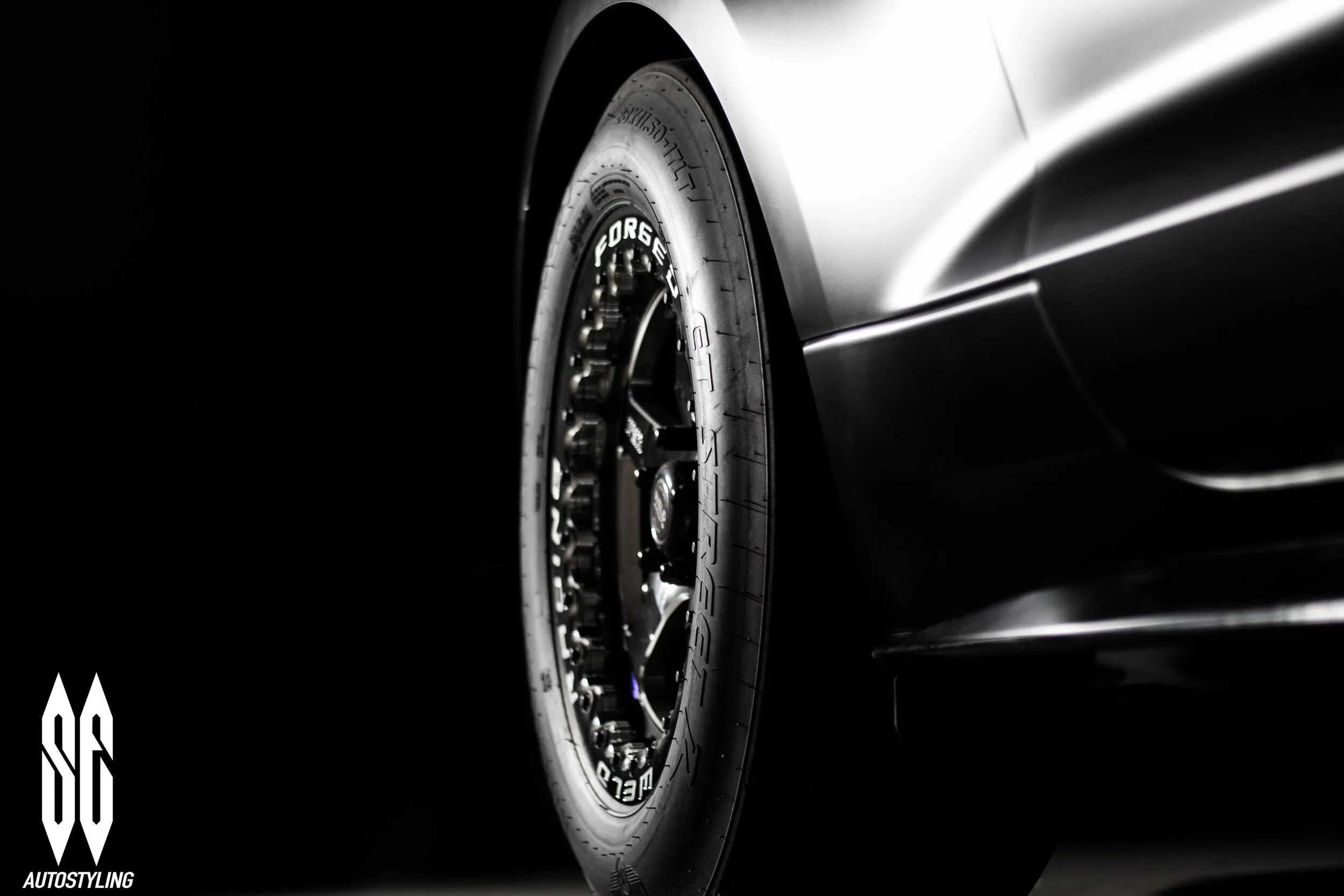 Beauty shots of the Welds we ceramic coated for the twin turbo mustang