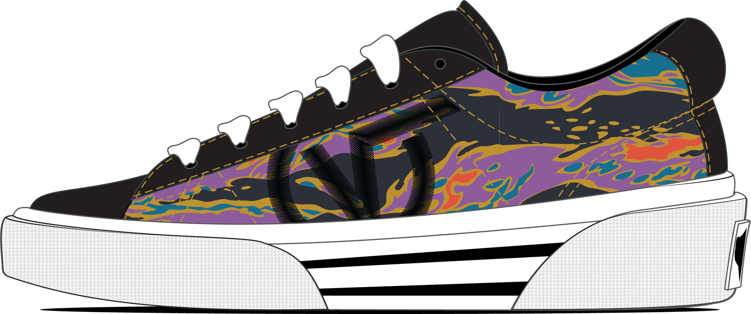 vans sid ni tiger camo