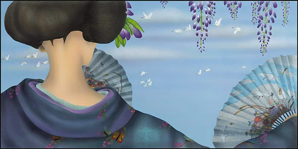 Fuyu: Dancing On The Wind Kimono Seasons Collection