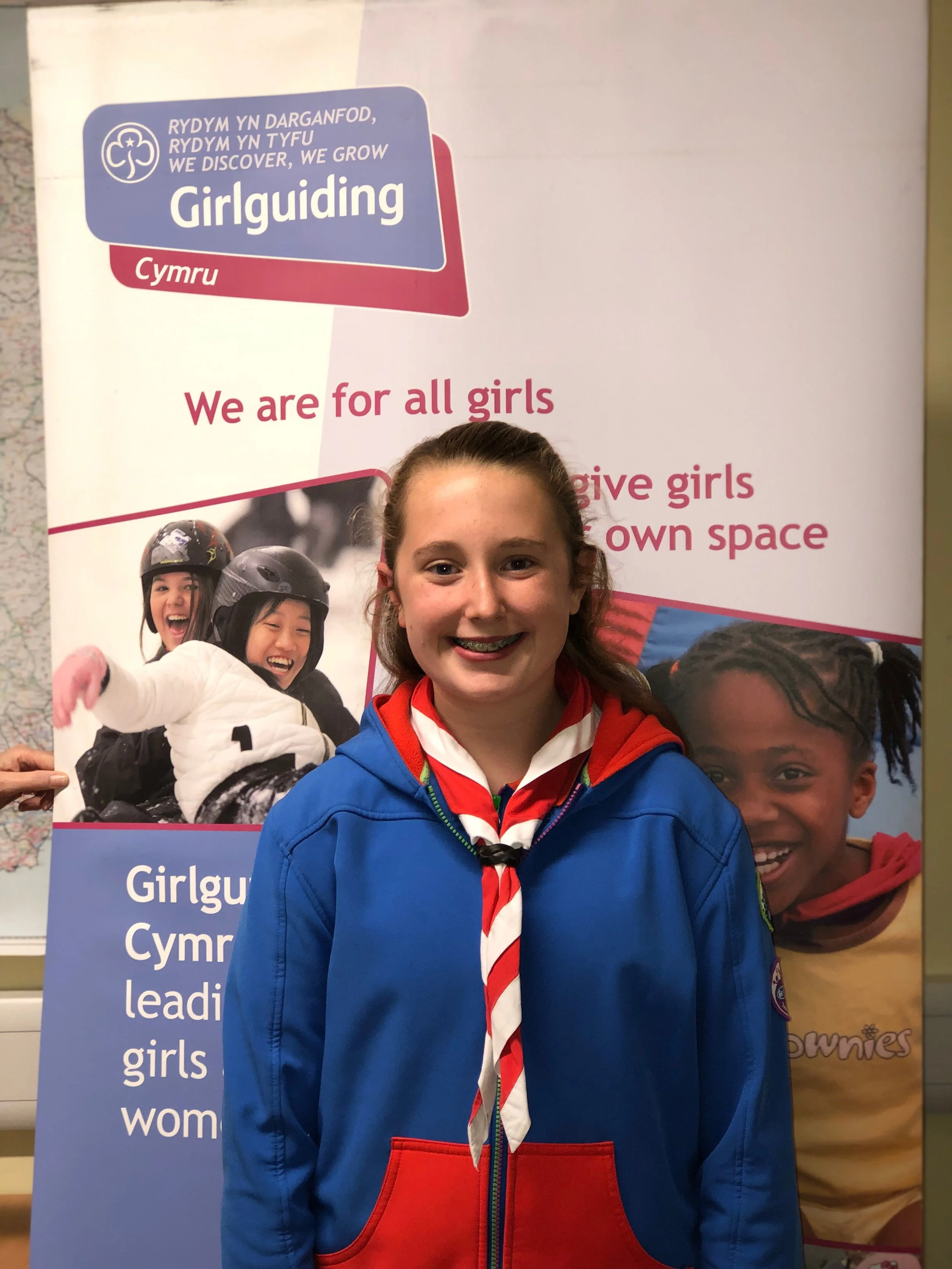 Nia-Rose talks youth voice, virtual guiding and the Welsh Youth Parliament 