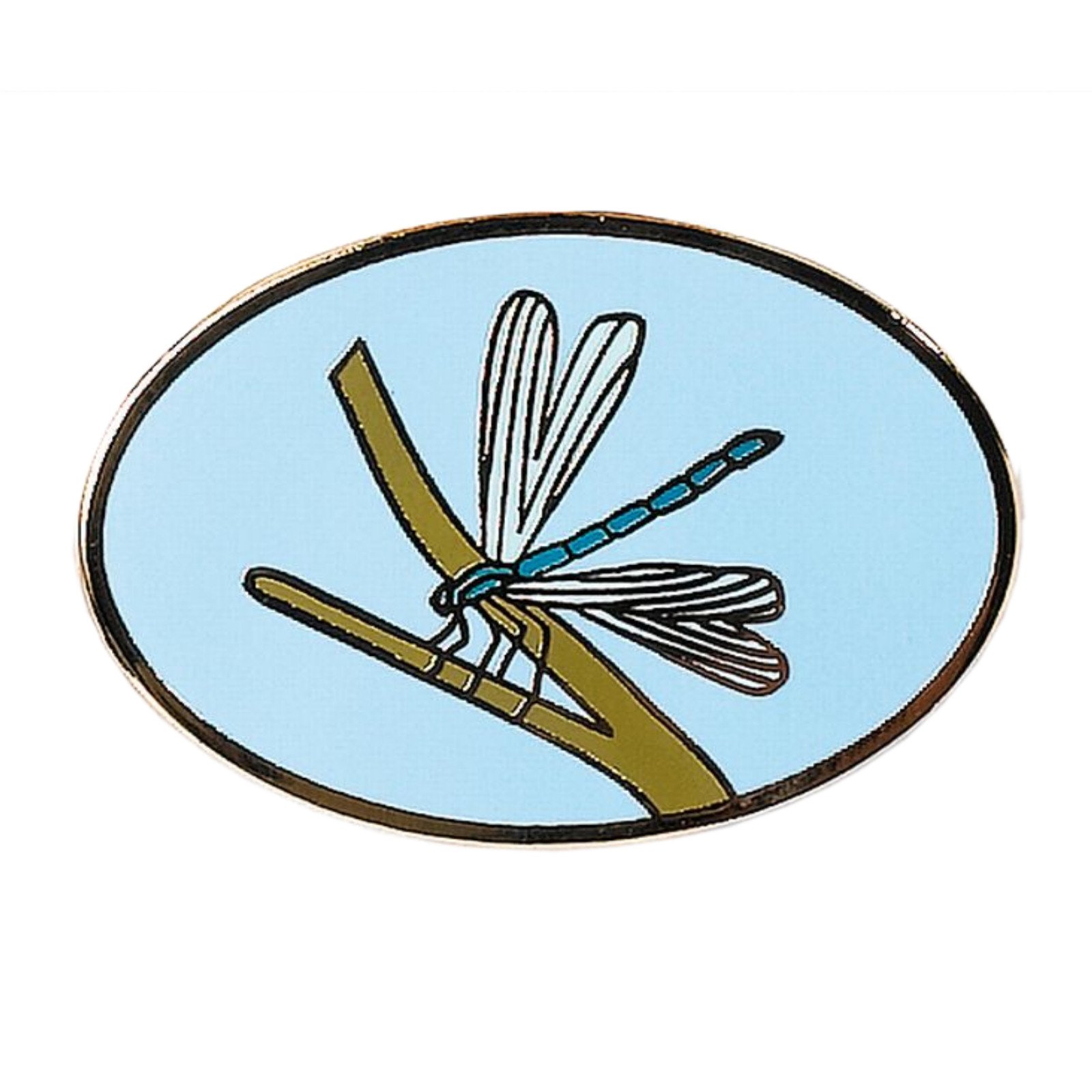 Dragonfly Metal Enamel Patrol Emblem Badge