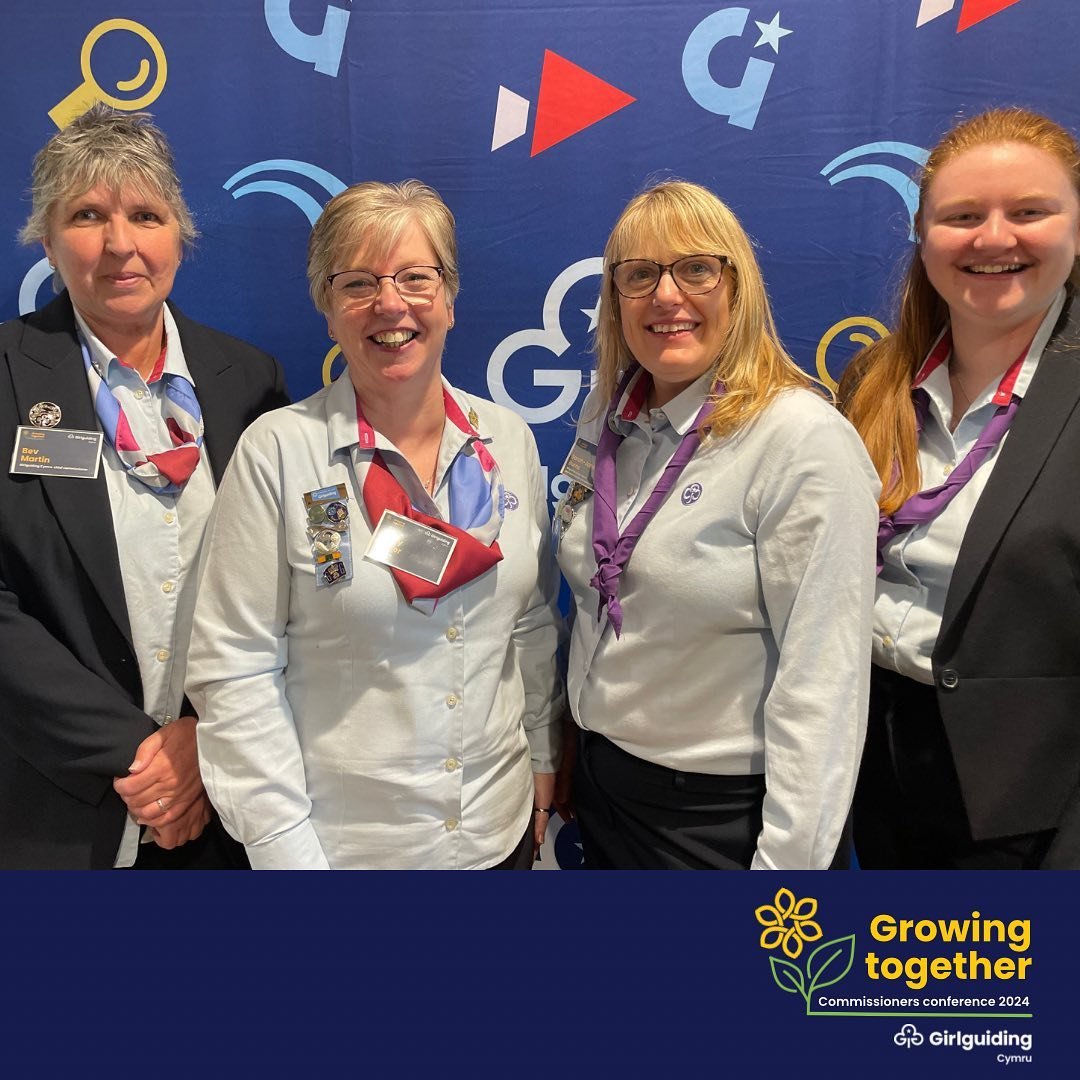 🌱Our Girlguiding Cymru Growing together 2024 commissioners conference is in full swing! We have been joined by chief guide Tracy Foster. 

Together we are empowering commissioners and growing together! 

#growingtogether2024