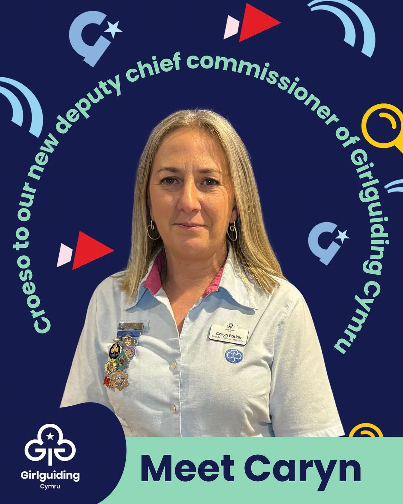 π« Meet Our New Deputy Chief Commissioner — Caryn Parker! π«
We’re so excited to announce that Caryn Parker has joined the Girlguiding Cymru team as our new Deputy Chief Commissioner! π
Becoming part of this incredible community of ins