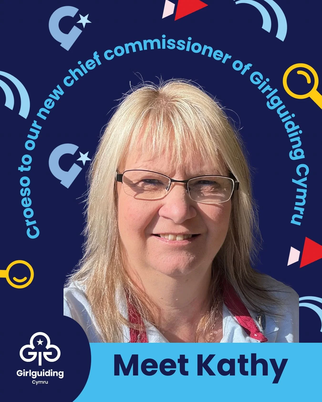 π Exciting News from Girlguiding Cymru! π
We’re delighted to welcome Kathy Gunner as our new Chief Commissioner for Girlguiding Cymru! π
Kathy says:
“I am incredibly excited to be starting this new adventure as your Girlguiding Cymr