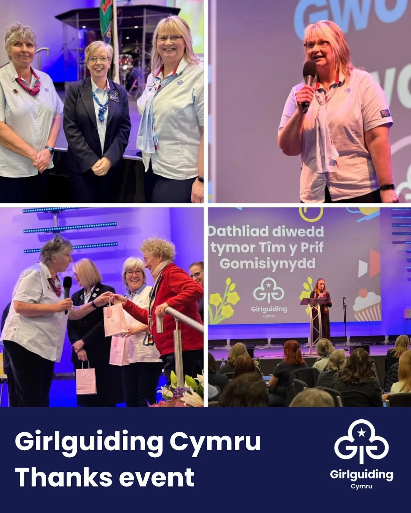 π« On Saturday 25 October 2025, members from across Girlguiding Cymru gathered in Newtown for a special End of chief term, Thanks event, marking the handover between our outgoing and new Chief teams. It was a wonderful opportunity to celebrate the de