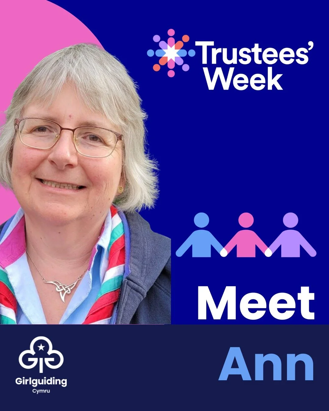 🩷Meet Ann 💙

As part of Trustees&rsquo; Week, we&rsquo;re celebrating the incredible volunteers who help shape the future of Girlguiding Cymru.

Ann is one of our amazing trustees who plays a vital role in ensuring that every girl has the best poss