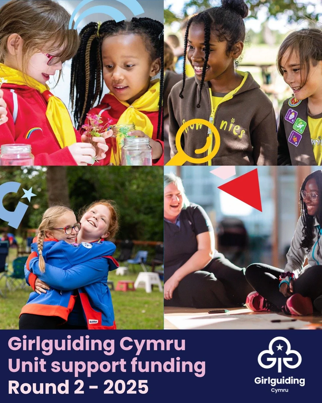 🌟 Girlguiding Cymru Unit Support Grant &ndash; Round 2 now open!

We&rsquo;re excited to announce that applications are open for the Unit Support Grant -Round 2 🎉

This funding aims to help more girls experience the magic of guiding and support our