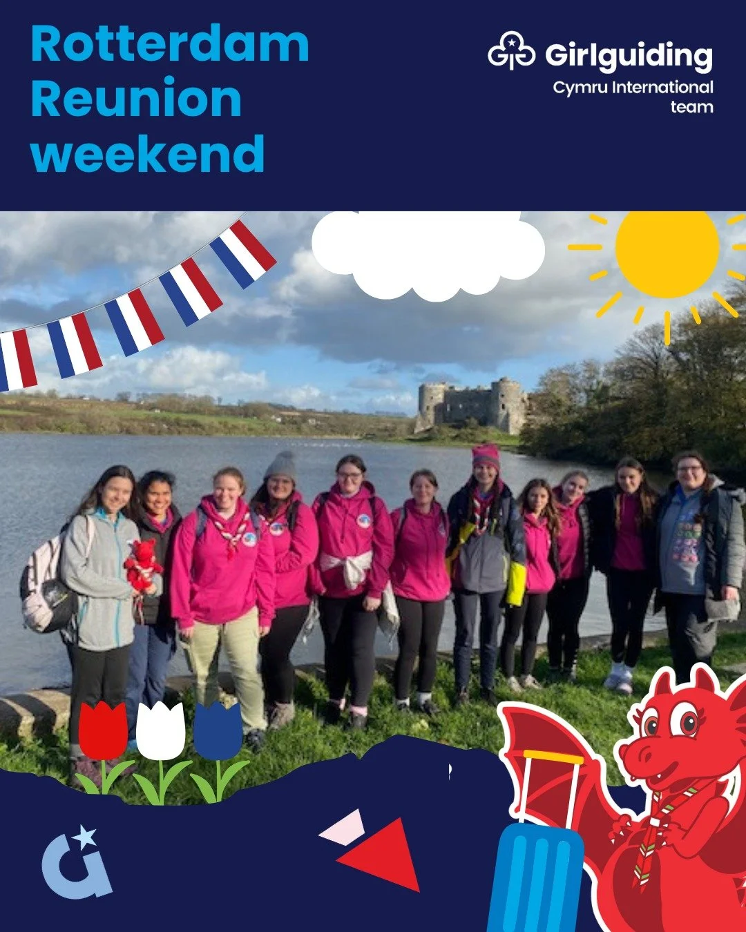 Reuniting in Pembrokeshire! 💙✨
Despite the wild November weather, our Girlguiding Cymru Rotterdam 2025 group came back together for an amazing reunion weekend! From Escape rooms and adventure golf (until the thunderstorm arrived!) to cozy chats by t