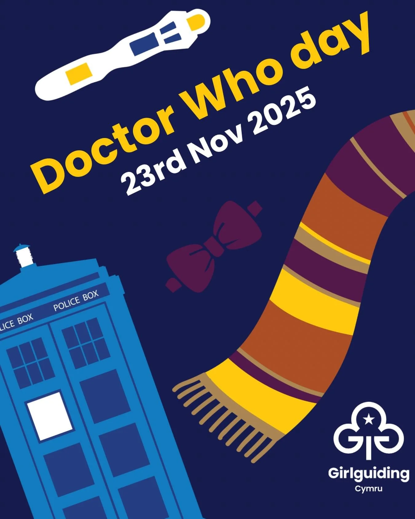 Happy Doctor Who Day from Girlguiding Cymru! 🟦🚀

Today we&rsquo;re celebrating one of the most iconic sci-fi adventures in the universe, Doctor Who!

Did you know that the modern era of Doctor Who has deep roots right here in Wales? From the bustli