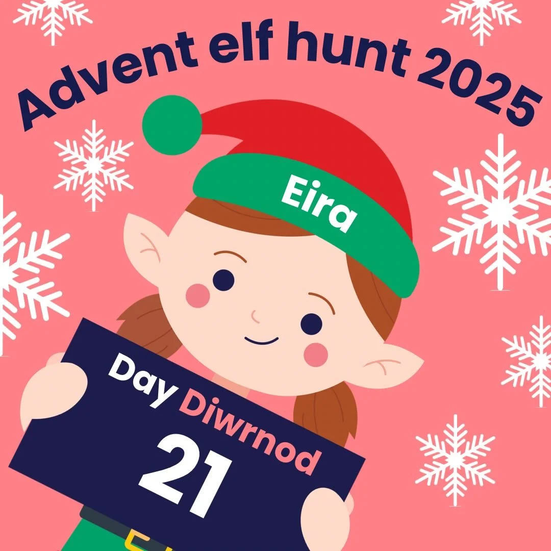 ❄️✨ Did you find Eira the Elf yesterday? 
She was on the Welsh Challenge page ✨❄️

Eira has been busy exploring again&hellip; and she&rsquo;s hidden herself on another page today! 👀🧝&zwj;♀️

Can you spot where she&rsquo;s popped up?
Every day we&rs