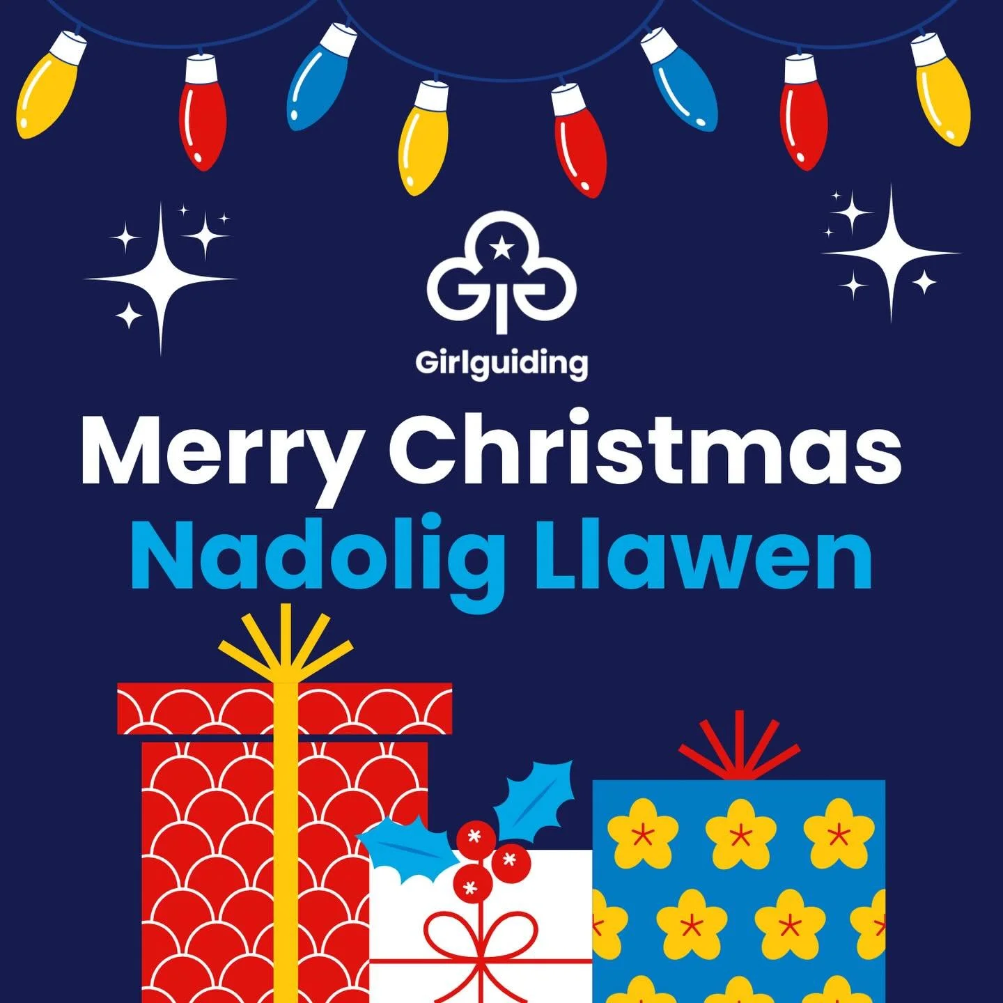 🎄 Christmas wishes from Girlguiding Cymru 🎄✨

We&rsquo;ve created five section-specific festive images that leaders can share with their girls and families this Christmas, one each for Rainbows, Brownies, Guides, Rangers and Leaders 💙 We have also