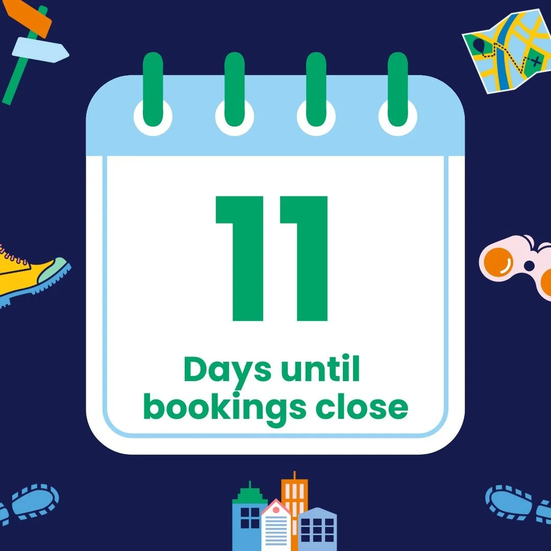 🚨 Only 11 days left to secure your spot! 🚨

Girlguiding's Cityscapes Adventure 2026 is coming to Cardiff, and you won&rsquo;t want to miss it! 🌆✨

Join us for an unforgettable experience full of fun, friendship, and adventure. Spaces are filling f