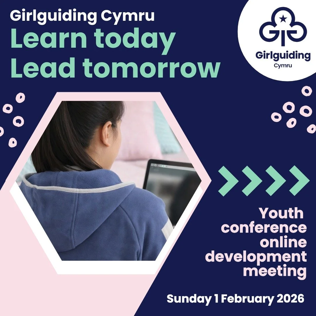 🎓 Learn Today, Lead Tomorrow

Are you interested in shaping the focus of a Girlguiding Cymru Youth Conference?

Are you aged 14&ndash;25 and passionate about making a difference?

Girlguiding Cymru is hosting an exciting youth conference designed to