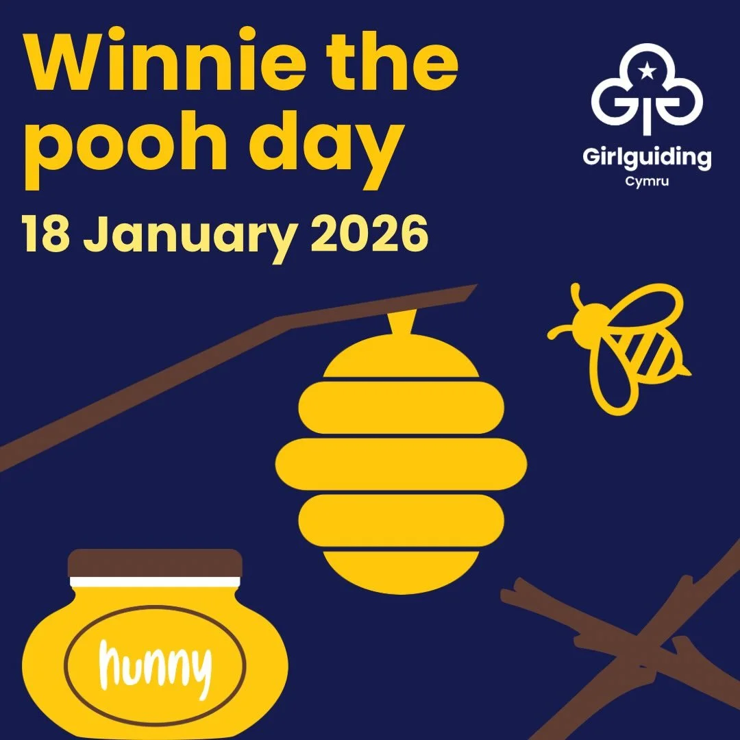 🍯 Happy Winnie the Pooh Day 2026 from Girlguiding Cymru!

Today we are celebrating our favourite bear with all the magic of A. A. Milne&rsquo;s beloved stories. From playing Pooh Sticks in the woods to enjoying sweet honey sandwiches, there are so m