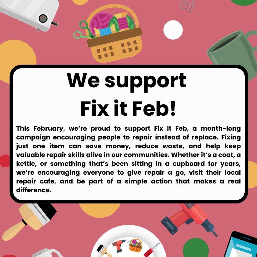 🔨Fix it February with Girlguiding Cymru 

This February, Girlguiding Cymru is proud to support #FixItFeb by encouraging our members and units to fix something broken instead of throwing it away.

It could be mending a favourite item, or repairing so