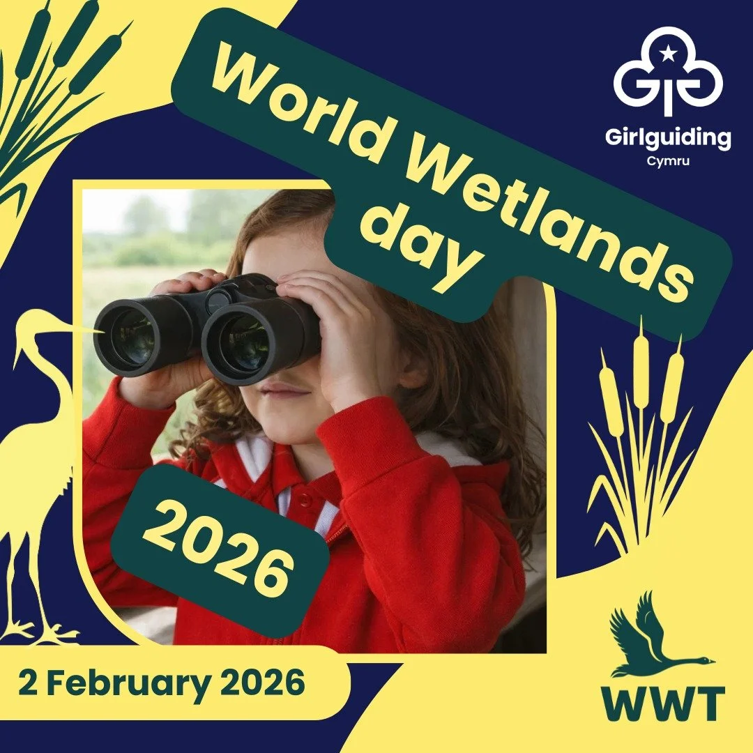 🌿💧 Celebrate World Wetlands Day 2026 with Girlguiding Cymru! 💧🌿

Did you know wetlands are some of the most important habitats on our planet? They provide homes for amazing wildlife, help fight climate change, and keep our water clean!

This Worl