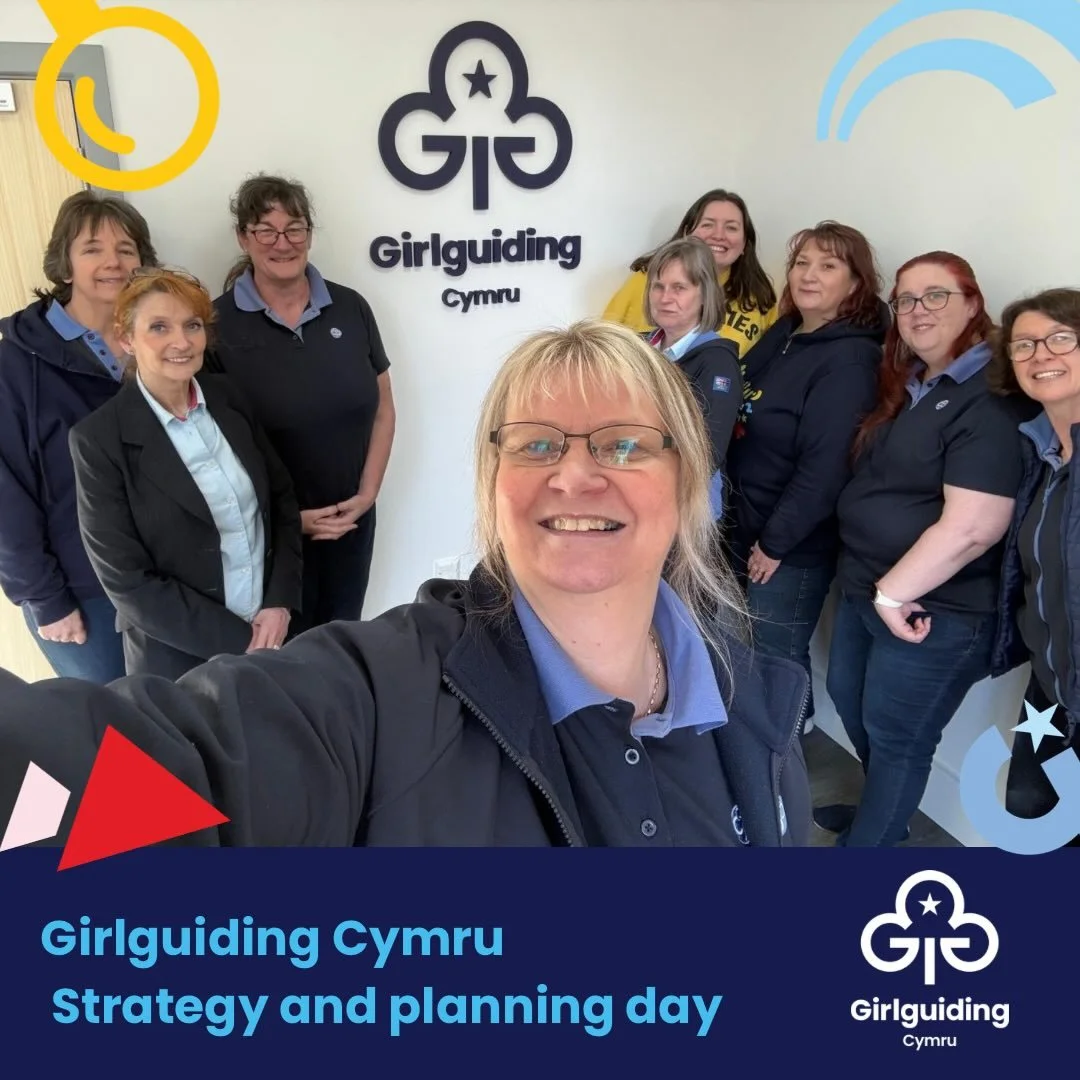 🎉Today we were delighted to welcome several of our County Commissioners to our brand new Girlguiding Cymru HQ!

They joined our trustees and members of their county teams for a productive session looking at strategy and business planning for Girlgui