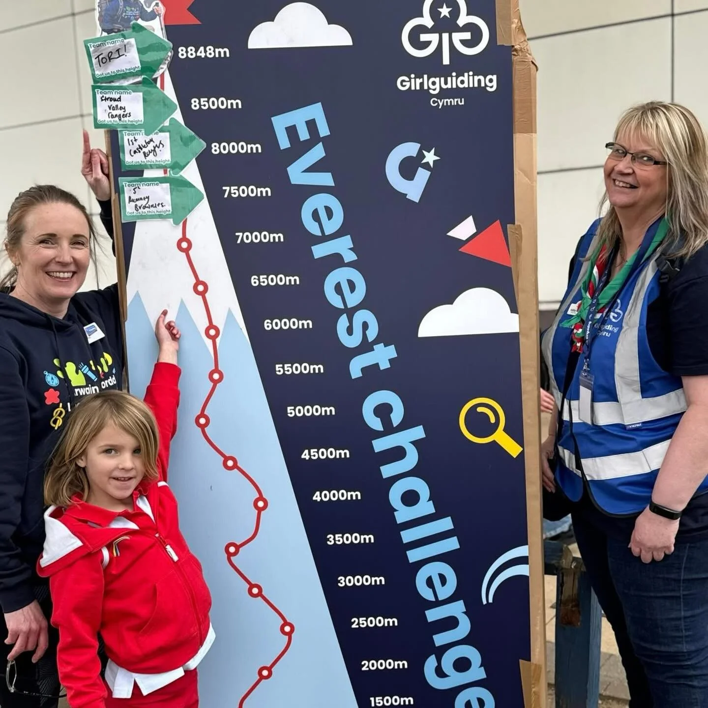 🌟What an incredible achievement! 🏔️

Over the course of our Cardiff Cityscapes Adventure, Girlguiding Cymru members took on the ultimate Everest challenge, and together, over two action-packed days, we climbed the full height of Mount Everest!

The