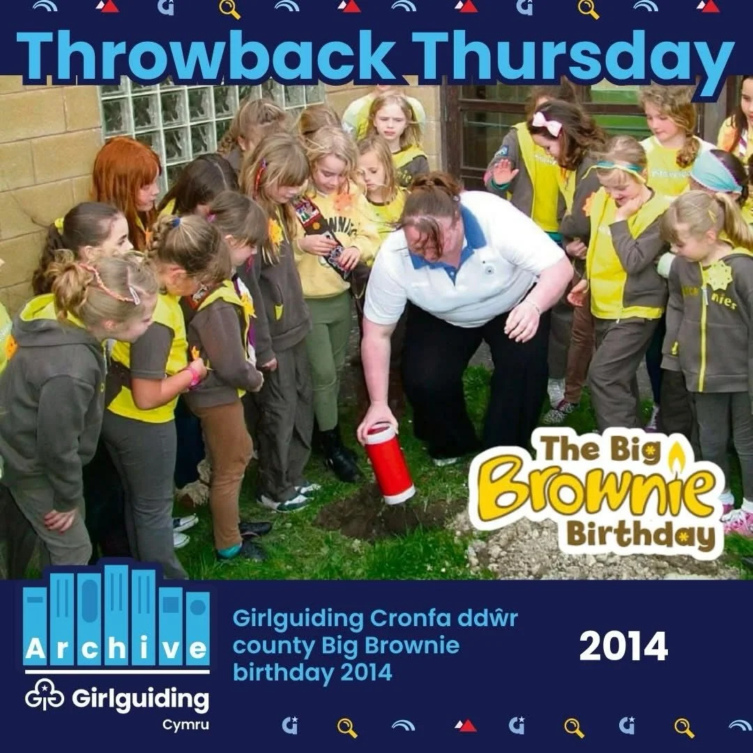 🌟 Throwback Thursday is here! 🌟

We&rsquo;re taking a trip down memory lane with this amazing photo of Brownies in Girlguiding Cronfa Ddwr county 💛💙💜

In 2014, Brownies from Girlguiding Cronfa Ddwr celebrated the Big Brownie Birthday by coming t