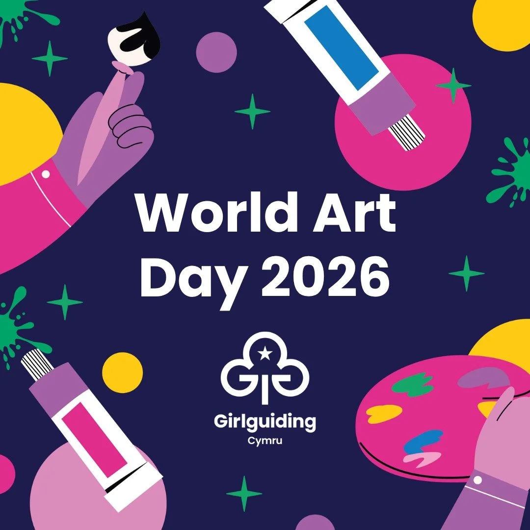 🎨 Happy World Art Day 2026!

Girlguiding Cymru is celebrating creativity today, encouraging our members to express themselves, build confidence, and have fun through art. 💛

#WorldArtDay #GirlguidingCymru #CreativeVoices