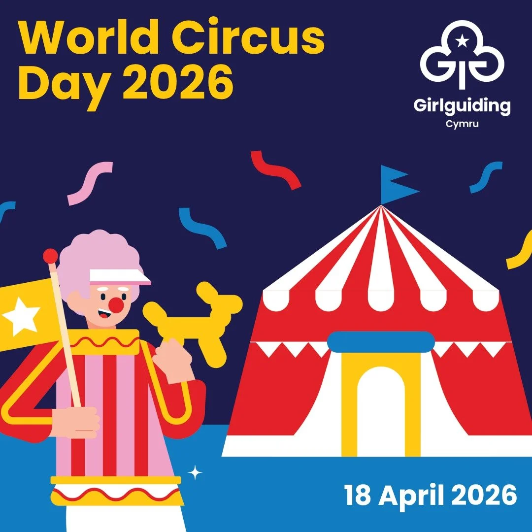 🎪 World Circus Day 🎪

Step right up and celebrate the amazing skills of the circus, from juggling and balancing to performing and teamwork 🤹&zwj;♀️✨

Why not have a go at learning a new circus skill today? 🎭

#worldcircusday #GirlguidingCymru