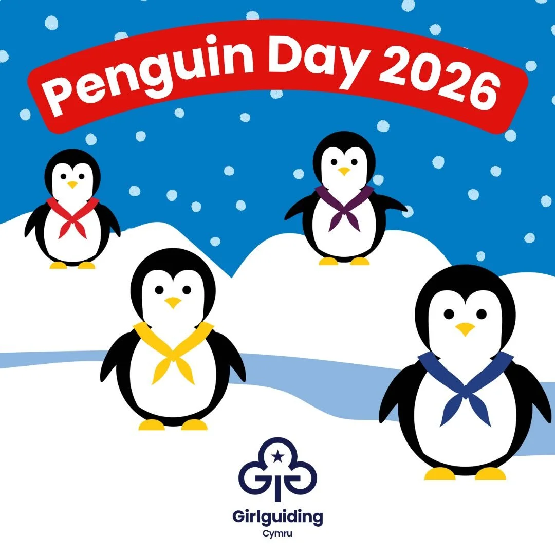 Happy Penguin Day 2026 from Girlguiding Cymru! 🐧❄️

Today we&rsquo;re celebrating these amazing birds and the importance of protecting their habitats.

Why not mark the day by learning a penguin fact or taking a small step to help our planet? 🌍💙

