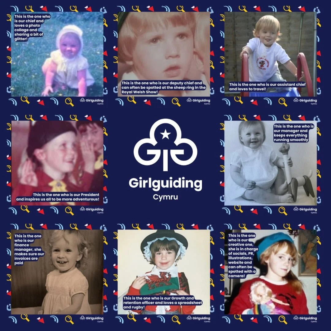 &ldquo;This is the one who&hellip;&rdquo; 

Last week we shared photos of our Chief Team, President and Cymru staff&hellip; 👀✨
Did you manage to guess who was who?

Now it&rsquo;s time for the big reveal! 🎉

Get ready to see their roles and fun fac