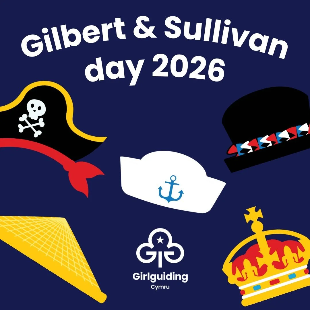 🎭✨ It&rsquo;s Gilbert and Sullivan Day! ✨🎭

We&rsquo;re celebrating at Girlguiding Cymru with a wonderful display of headwear from various operettas 👒🎩

Can you guess which operettas they represent? 🤔 Drop your answers in the comments and see ho