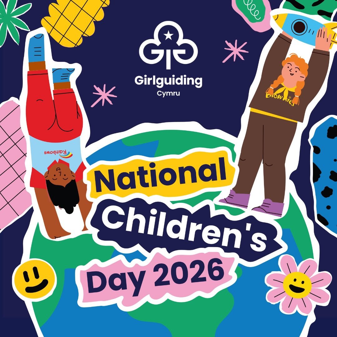 Happy National Children&rsquo;s Day from Girlguiding Cymru! 💙✨

Today we&rsquo;re celebrating our amazing members who make our units so special, full of energy, creativity, confidence and ambition. 🌟

Here&rsquo;s to encouraging the next generation