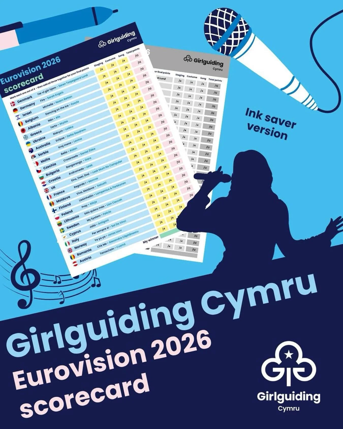 🎤✨ Eurovision is tomorrow night! ✨🎤
Get ready to embrace the glitter, the key changes, and the fun dance moves... because Eurovision 2026 is almost here! 🌟

This year, the Eurovision Song Contest is being hosted in Vienna, Austria 🇦🇹 returning t