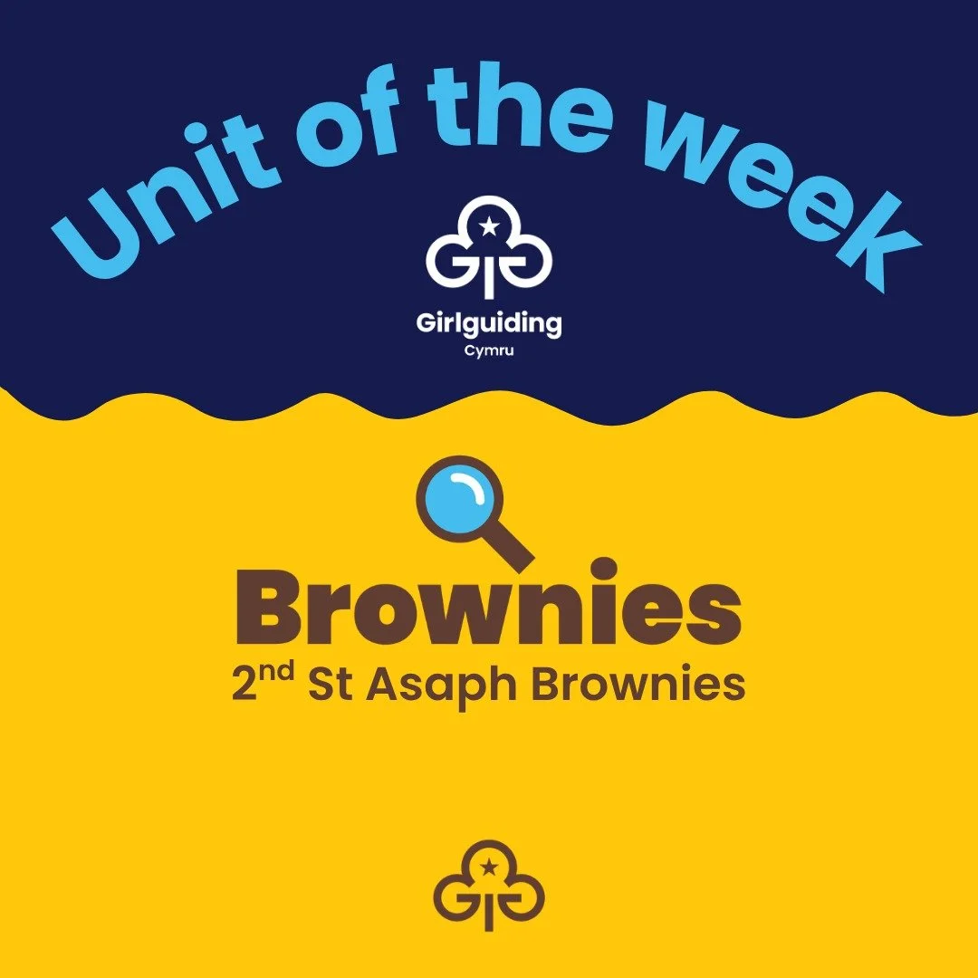 🌟 Girlguiding Cymru: Unit of the week 🌟
Meet our Unit of the week! Every Monday, we shine a spotlight on one of our amazing units and celebrate the fun, friendship, and adventure they bring 🩵💛💙
Meet 2nd St.Asaph Brownies 🎉
This fantastic unit h
