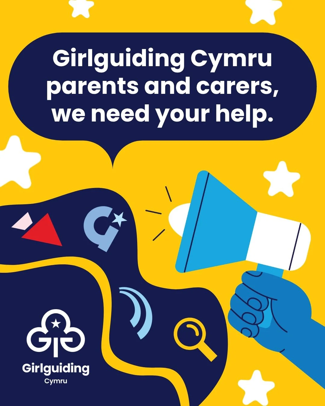 📣 Parents and carers, help us celebrate the amazing volunteers behind Girlguiding Cymru 💙

Did you know that every Rainbow, Brownie, Guide and Ranger leader is a volunteer? ✨ They give their time to help girls learn new skills, make friends and cre