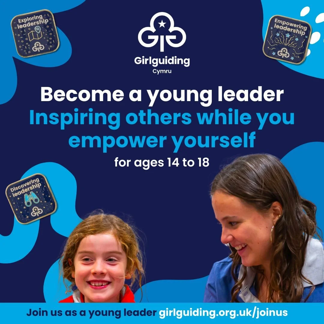 💙 Level up your leadership skills and help inspire younger girls by becoming a young leader! 

You can develop your CV and make a huge difference for younger girls by volunteering as a young leader.

If you&rsquo;re aged 14-17 and want to level up y
