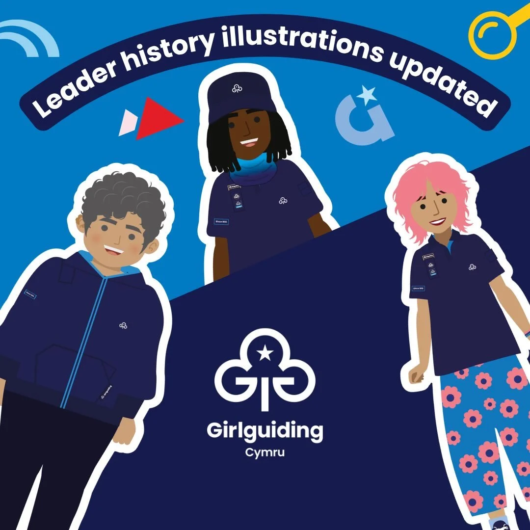 💙 Our brand new leaders character illustrations are now available to download!

Designed to match our existing history characters, these new characters showcase the brand new uniform and the many different ways it can be worn.

We&rsquo;ve also upda