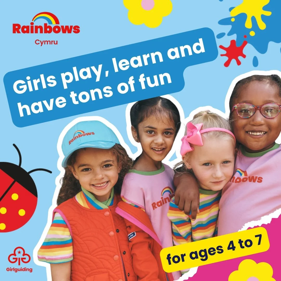 🌈 Rainbows is all about having fun!

For ages 4 to 7 💕

Girls play, learn and have tons of fun while making friends, trying new things and being themselves.

Rainbows brings girls together to laugh, learn and have fun in a creative and supportive s