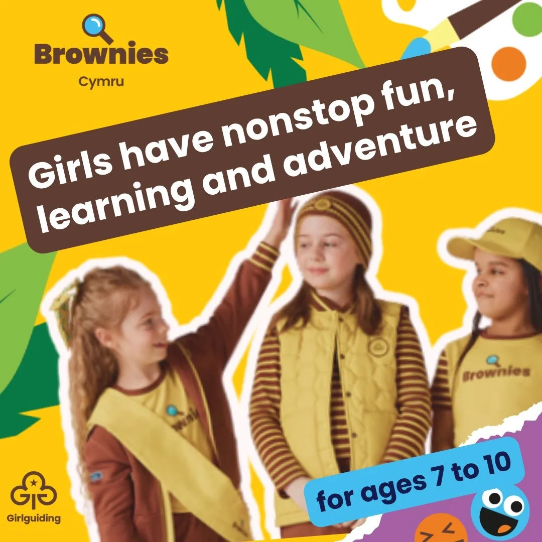 🌟 Nonstop fun, learning and adventure! 🌟

Brownies is for girls aged 7 to 10 who love trying new things, making friends and getting stuck in! 🤎

From growing vegetables and getting crafty to inventing games, earning badges and finding their voice,