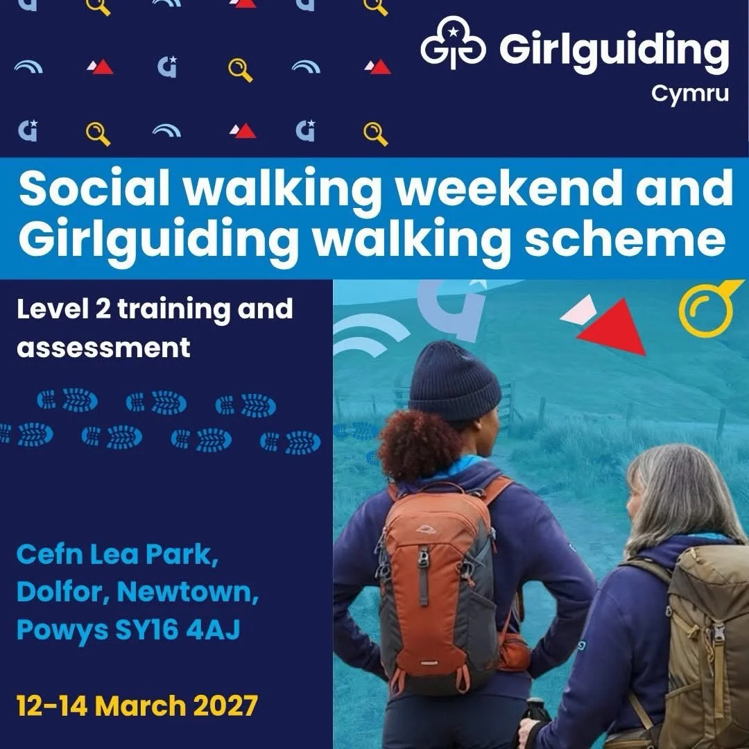 🥾Social Walking Weekend &amp; Girlguiding Walking Scheme &ndash; 12&ndash;14 March 2027

Join us for a weekend of walking and outdoor adventure, with a Level 2 training course for adult members looking to develop their walking skills and work toward
