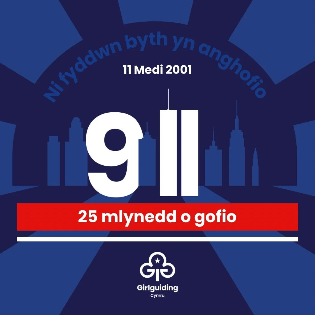 25 mlynedd yn ddiweddarach, ni fyddwn byth yn anghofio 9/11. ❤️

Heddiw, rydym yn meddwl am bawb a gollodd eu bywydau, y goroeswyr a&rsquo;u teuluoedd, a&rsquo;r gweithwyr achub a&rsquo;r gwasanaethau brys a ymatebodd y diwrnod hwnnw.

Rydym yn cofio