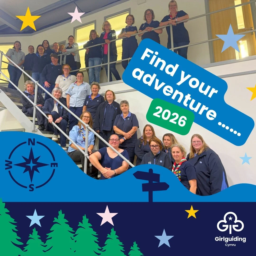 ✨ Find Your Adventure 2026! ✨

What an incredible day of learning, sharing and adventure planning at Girlguiding Cymru HQ in Newtown! 🏕️🧭

On Saturday, volunteers travelled from all across Wales to join our Find Your Adventure training day, diving 