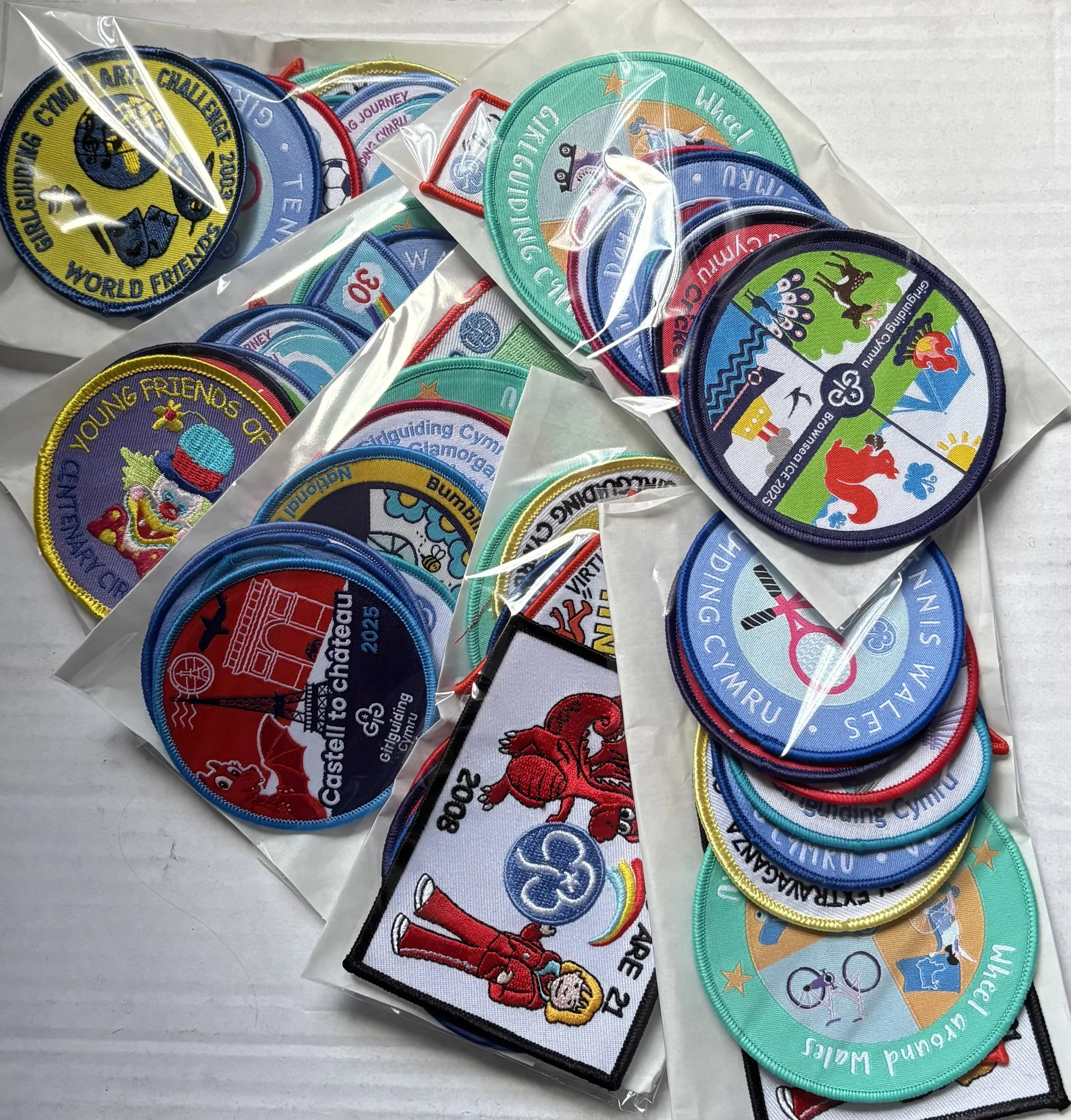 Girlguiding Cymru Badge Swap Pack