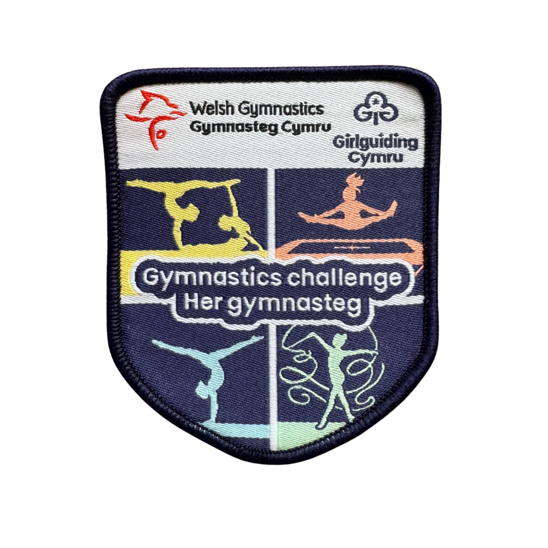Girlguiding Cymru Welsh Gymnastics - Gymnastics challenge badge