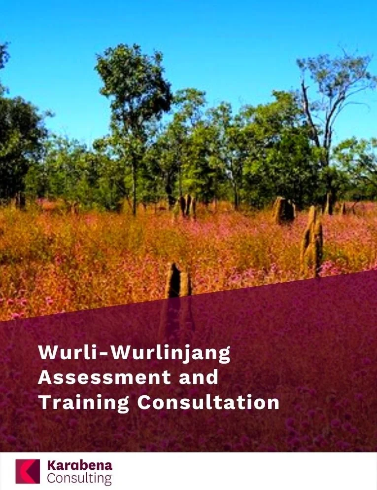 Wurli-Wurlinjang Assessment and Training Consultation